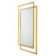 Wandspiegel VIDO 110x80 cm golden