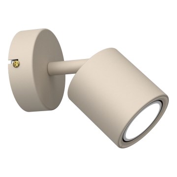 Wandspot DEMIA 1xGU10/8W/230V beige