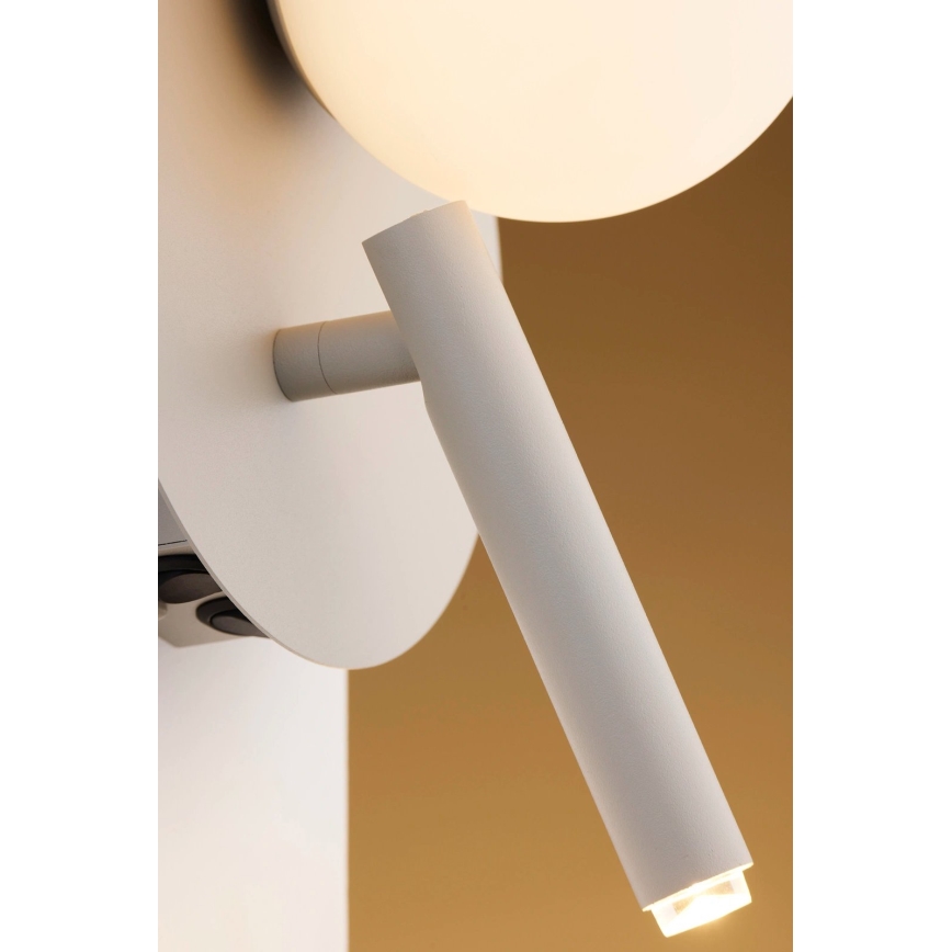 Wandspot HOTEL MOOD 1xG9/12W/230V + 1xG9/3W grau