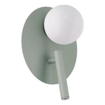 Wandspot HOTEL MOOD 1xG9/12W/230V + 1xG9/3W mintfarben