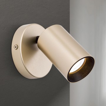 Wandspot SEAN 1xGU10/13W/230V goldfarben