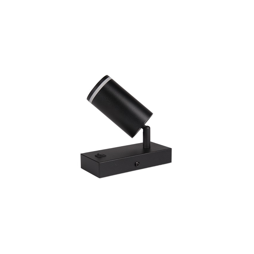 Wandstrahler 1xGU10/35W/230V schwarz