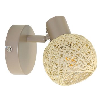 Wandstrahler DEX 1xE14/10W/230V beige/creme