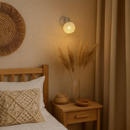 Wandstrahler DEX 1xE14/10W/230V beige/creme