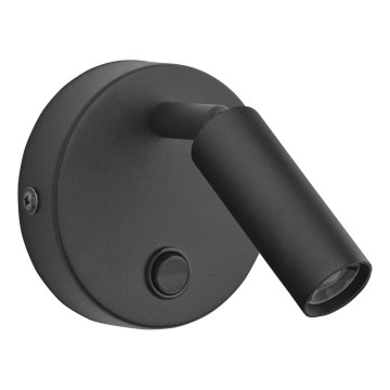 Wandstrahler ENZO 1xG9/8W/230V schwarz