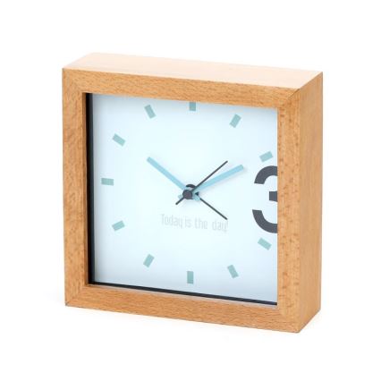 Wanduhr 1xAA Holz