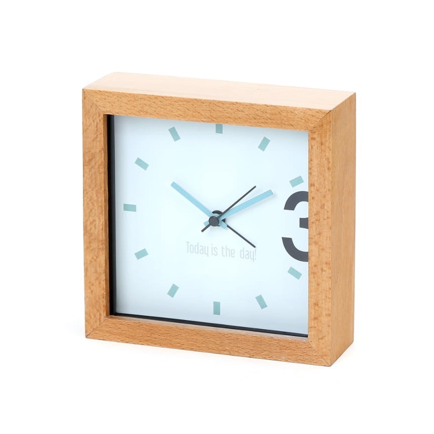 Wanduhr 1xAA Holz