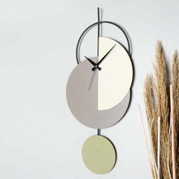 Wanduhr 68x30,5 cm 1xAA