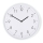 Wanduhr, Ø 30,8 cm, 1× AA, weiß