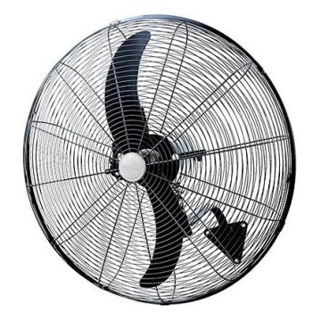 Wandventilator 200 W/230 V, Ø 76 cm, schwarz + Fernbedienung