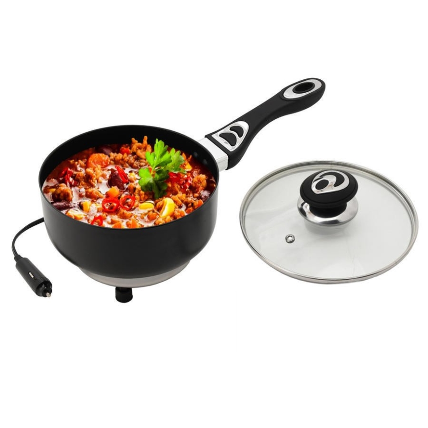 Warmhalte-Topf mit Deckel 165W/12V 1,9 l