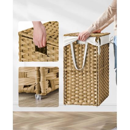 Wäschekorb FLYN aus Rattan