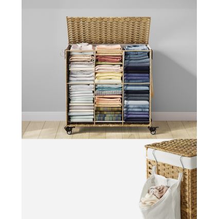 Wäschekorb FLYN aus Rattan