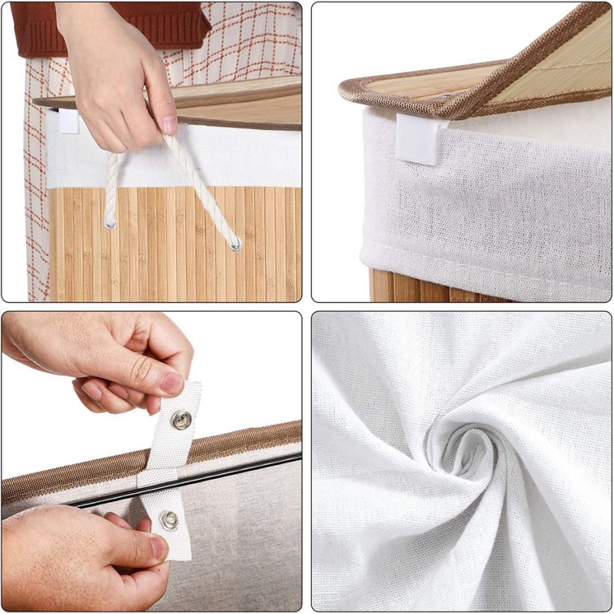 Wäschekorb GUS, braun