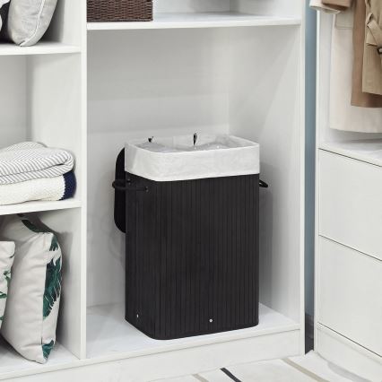 Wäschekorb GUS schwarz