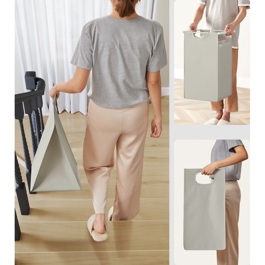 Wäschekorb REX weiß