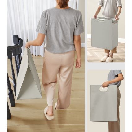 Wäschekorb REX weiß