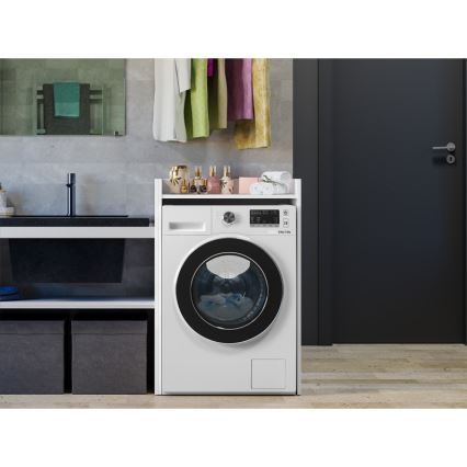 Waschmaschinenschrank POLA 98x64 cm weiß
