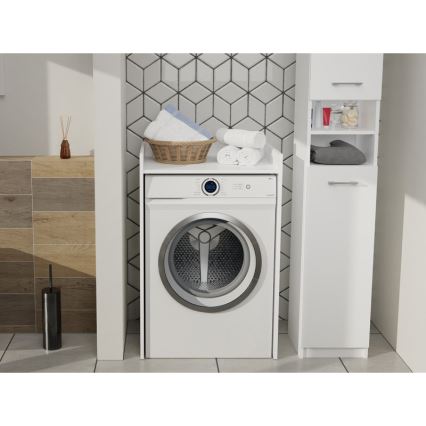 Waschmaschinenschrank POLA 98x64 cm weiß
