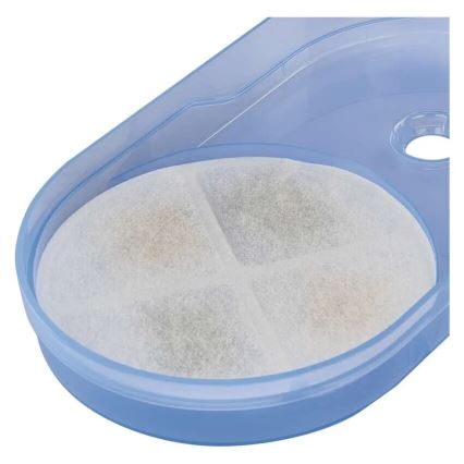 Wasserbrunnen für Haustiere 2,6 l/5V grau