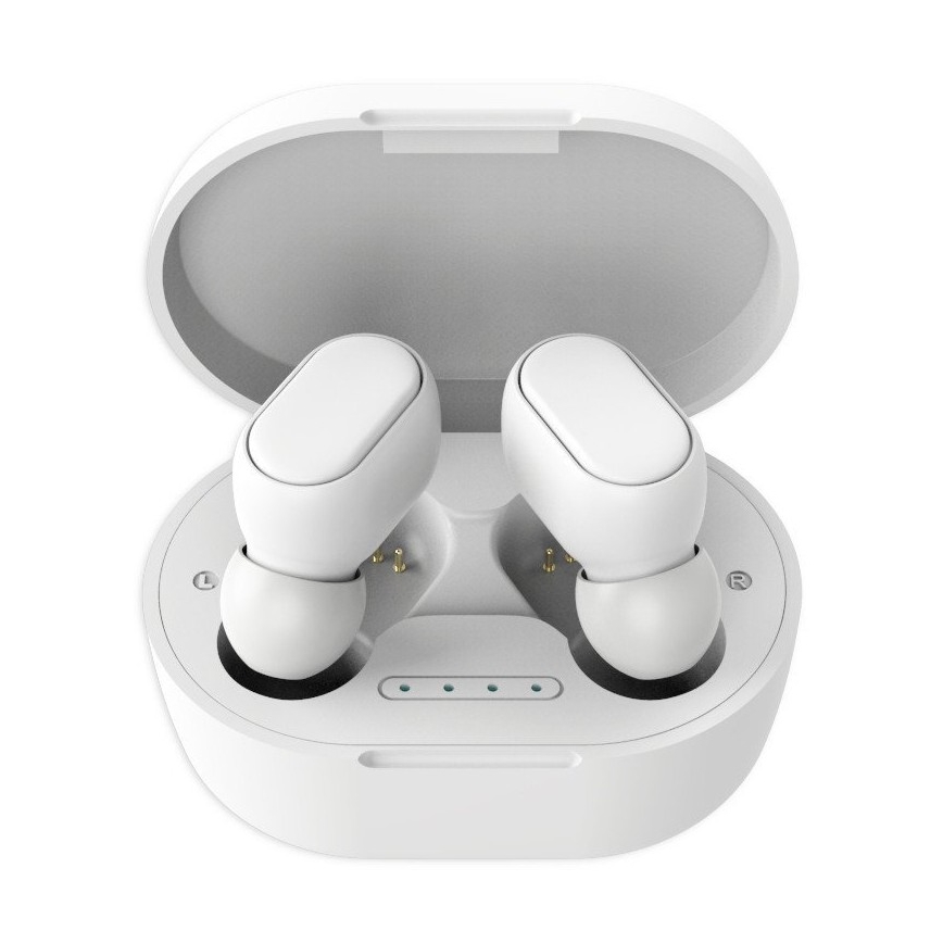 Wasserdichte kabellose Bluetooth-Kopfhörer 90 mAh Weiß