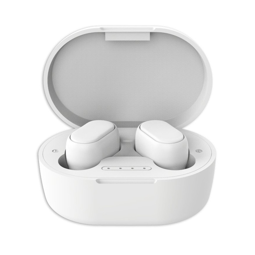 Wasserdichte kabellose Ohrhörer Bluetooth weiß