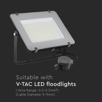 Wasserdichter Verbindungskonnektor IP66 schwarz