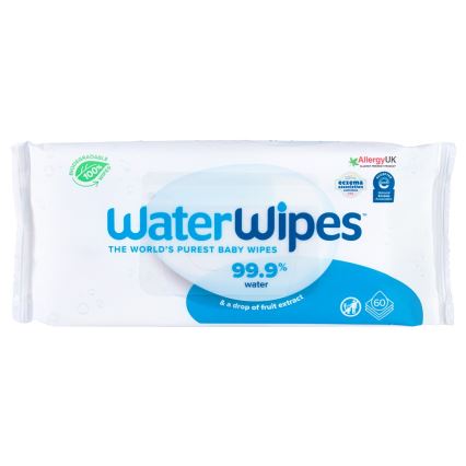 WaterWipes - SET 9x Plastikfreie Feuchttücher 60 Stk. (540 Stk.)