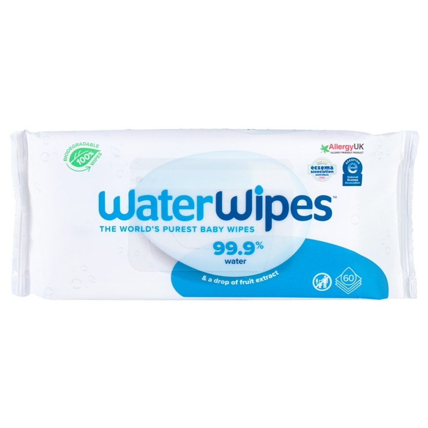WaterWipes - SET 9x Plastikfreie Feuchttücher 60 Stk. (540 Stk.)