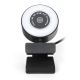 Webcam 2K mit dimmbarer LED-Beleuchtung
