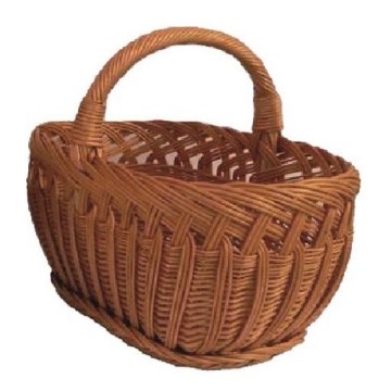 Weidenkorb für Holz mit Henkel 41x52 cm
