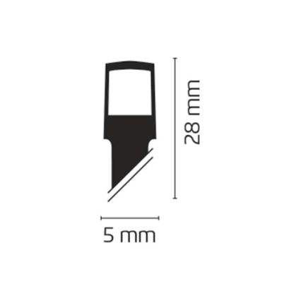 Weihnachtliche Lichterkette CHAIN IP44 4m 40xLED