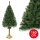 Weihnachtsbaum auf einem Baumstamm 160 cm Tanne