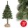 Weihnachtsbaum auf einem Baumstamm NATURAL 150 cm Tanne