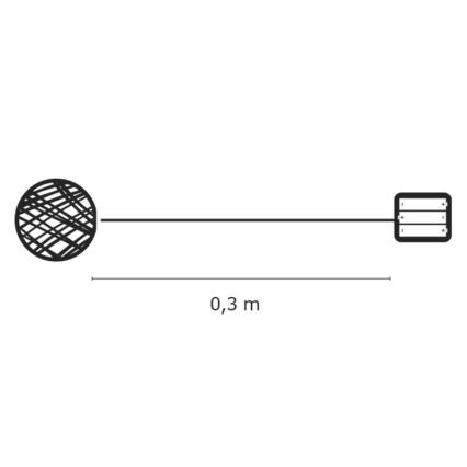 Weihnachtsdeko XMAS IP20 20xLED/2W/4,5V