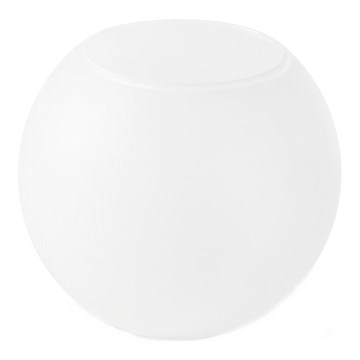 Weißes Ersatzglas für Kronleuchter E27, Ø 15 cm