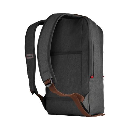 Wenger - Rucksack für 15 l 16 Laptop mit Fach für 12 Tablet + City Upgrade 2in1 Crossbody-Tasche grau