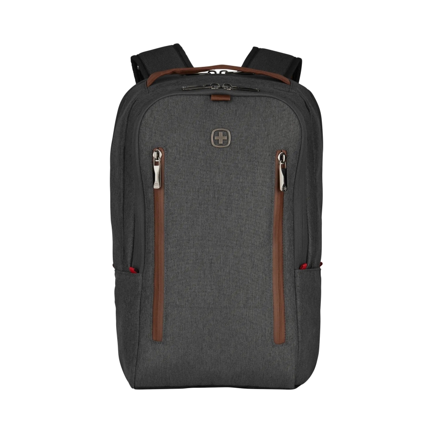 Wenger - Laptop-Rucksack 15 l 16" mit Tablet-Tasche 12" + crossbody bag City Upgrade 2-in-1 grau