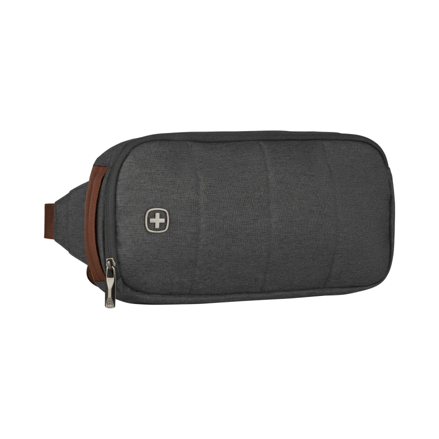Wenger - Laptop-Rucksack 15 l 16" mit Tablet-Tasche 12" + crossbody bag City Upgrade 2-in-1 grau