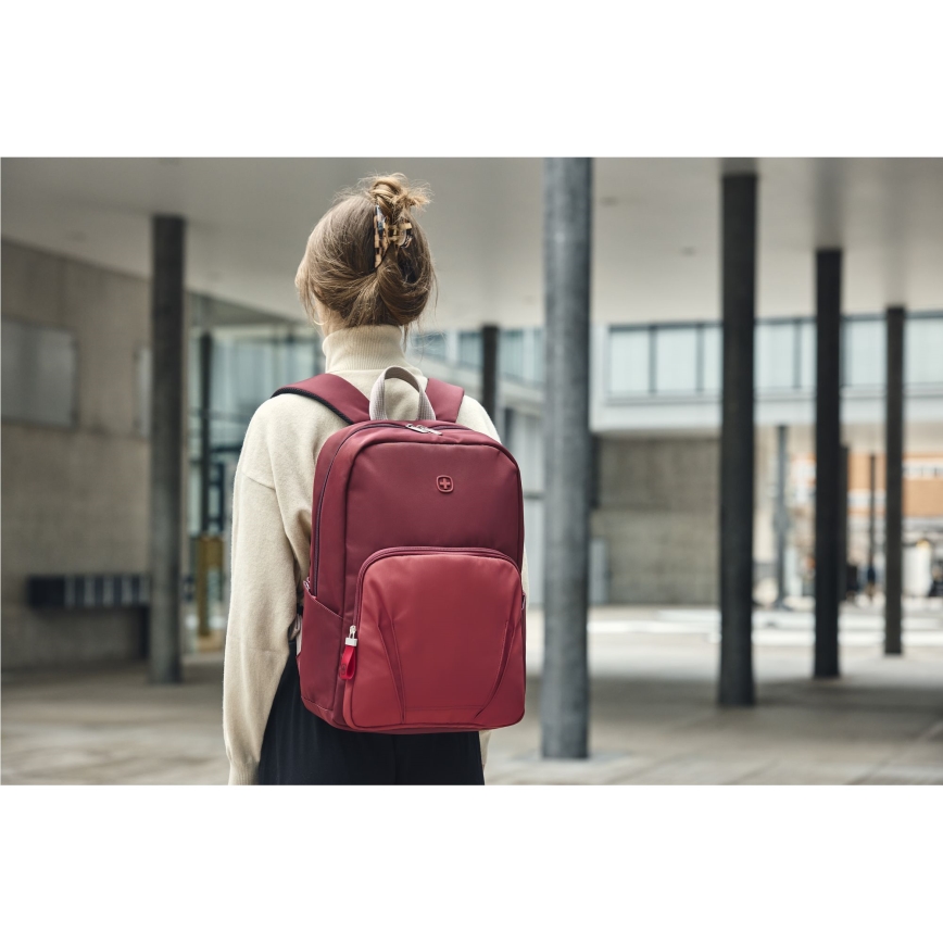 Wenger - Laptop-Rucksack 20 l 15,6" mit Tablet-Fach 10" Bewegungs- rot