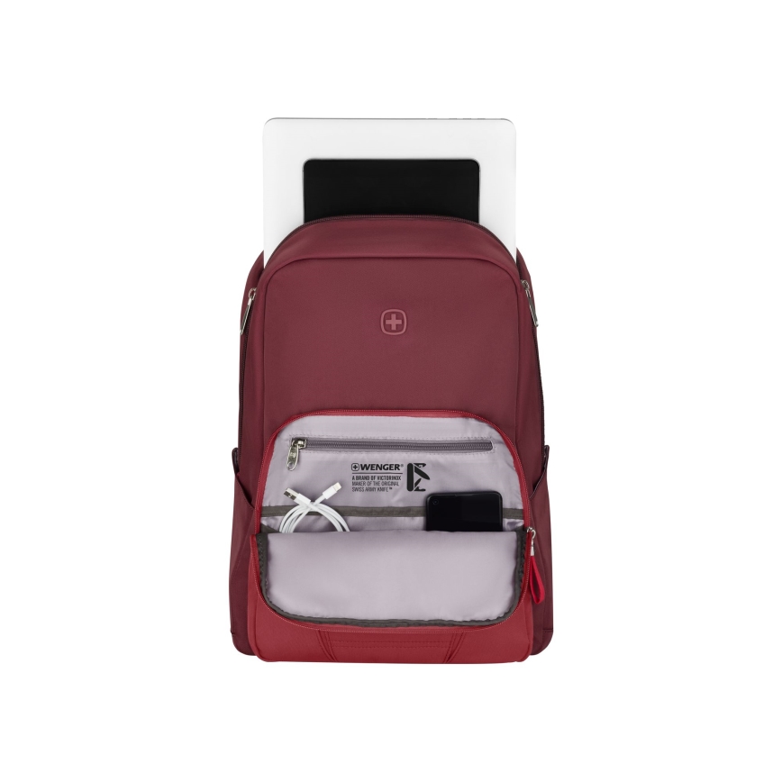 Wenger - Laptop-Rucksack 20 l 15,6" mit Tablet-Fach 10" Bewegungs- rot