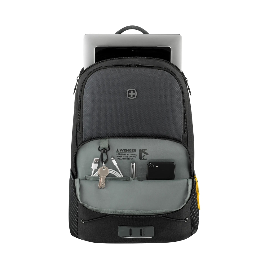 Wenger - Laptop-Rucksack 22 l 15,6" mit Tablet-Tasche 10" Trayl schwarz