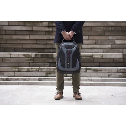 Wenger - Laptop-Rucksack 25 l 17" mit Tablet-Fach 12" Pegasus schwarz/grau