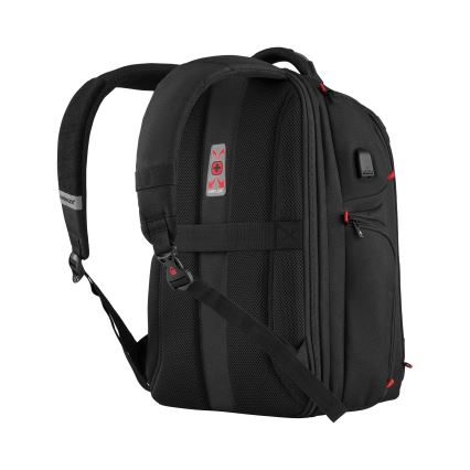 Wenger - Laptop-Rucksack 29 l 17,3'' mit Tablet-Tasche 12" Player One schwarz