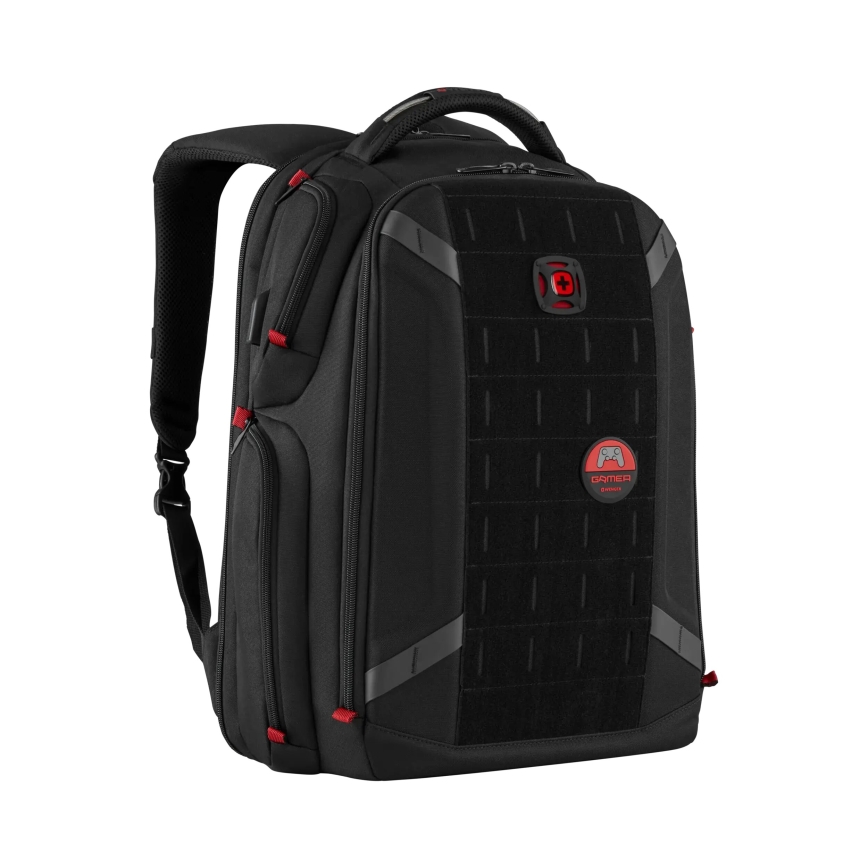 Wenger - Laptop-Rucksack 29 l 17,3'' mit Tablet-Tasche 12" Player One schwarz