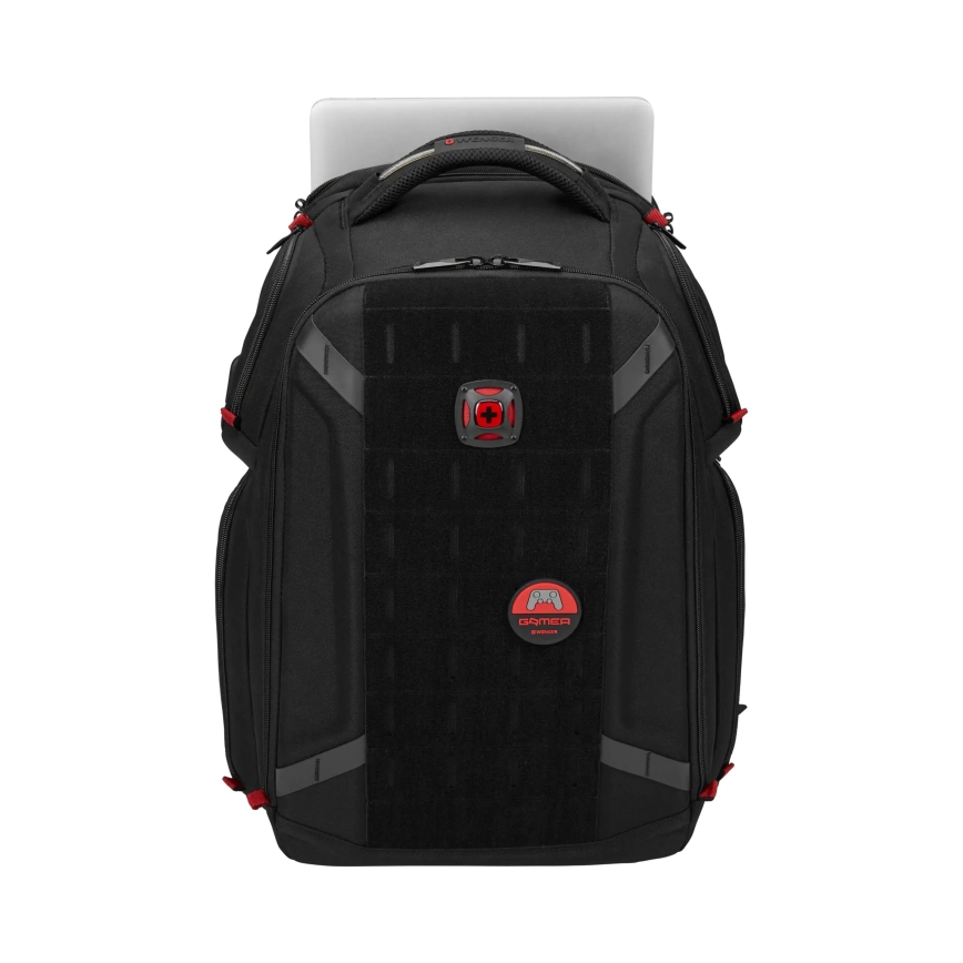 Wenger - Laptop-Rucksack 29 l 17,3'' mit Tablet-Tasche 12" Player One schwarz