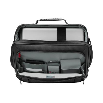 Wenger - Laptoptasche 10 l 15,6 mit Tablet-Tasche 10 Insight schwarz