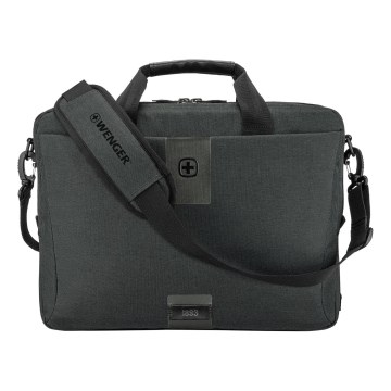 Wenger - Laptoptasche 15 l 16" mit Tablet-Tasche 10" MX ECO Brief grau