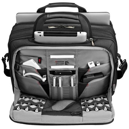 Wenger - Laptoptasche 19 l 14-16" mit Tablet-Tasche 10" BC Stern schwarz