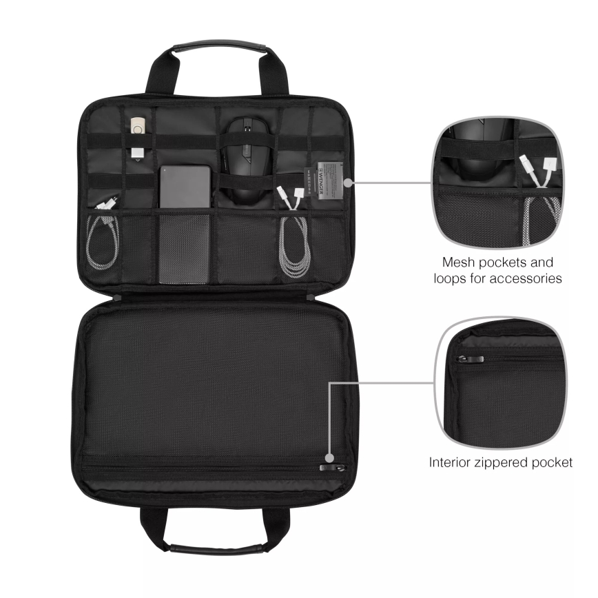 Wenger - Laptoptasche 6 l 14" Guyde schwarz